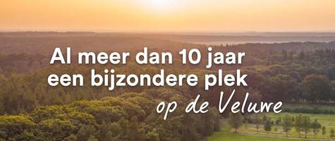 Natuurbegraafplaats Heidepol Al meer dan 10 jaar een bijzondere plek - op de Veluwe. Op de achtergrond bos en vooraan een stukje grasland.